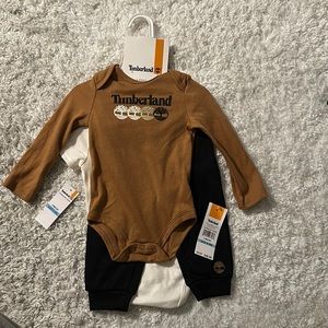Timberland 3 piece baby set 6-9 months